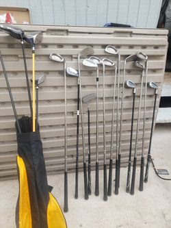 Golf  sticks 