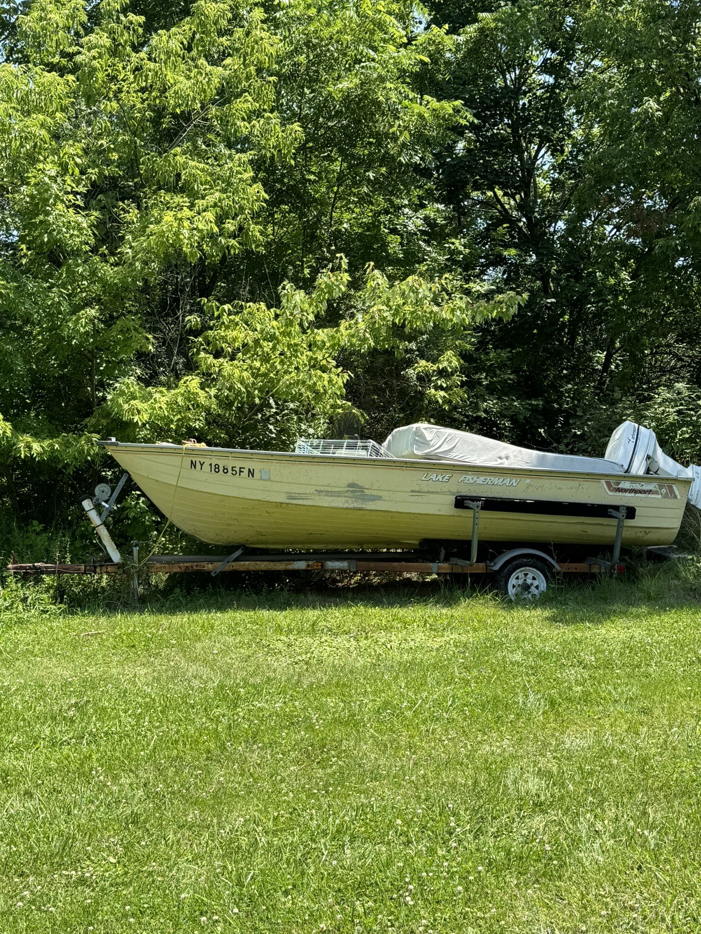 Boat With Trailer