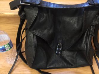 Beautiful leather bag.
