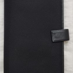 Authentic TUMI Black Ballistic Nylon Passport Wallet 
