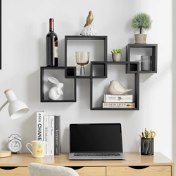 Cube Accent Wall Shelf