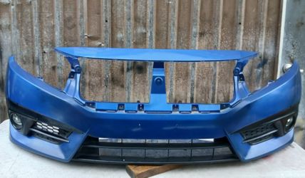 2016-2018 Honda Civic Front Bumper Cover OEM