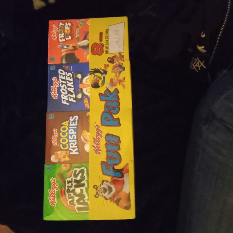 Fun Pac Cereal