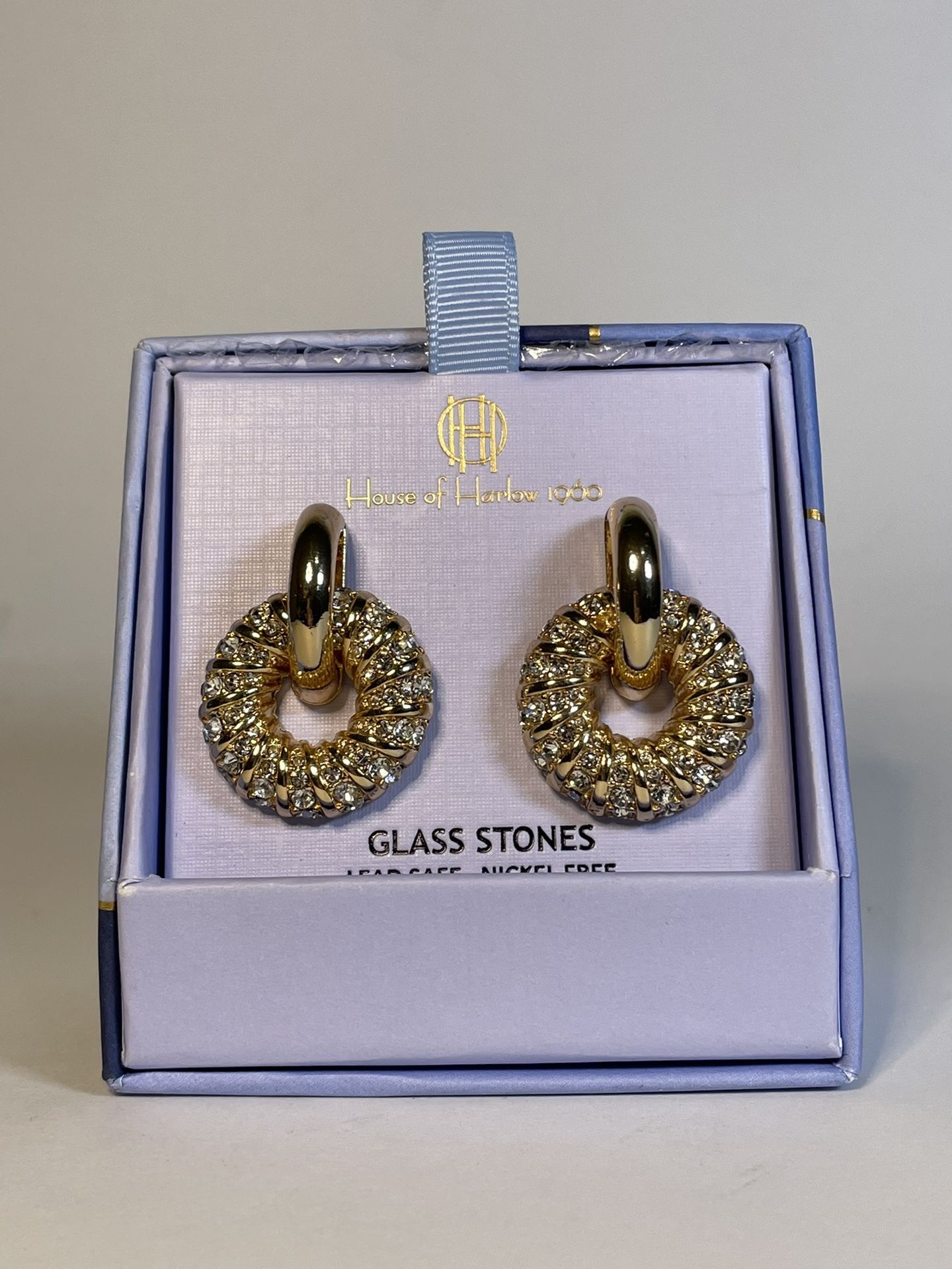 House Of Harlow Dangle Earrings Gold Plated