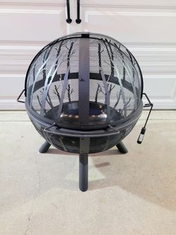 New Wood Burning Fire Pit 🔥