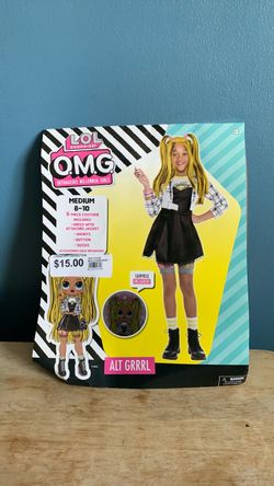 HALLOWEEN LOL SURPRISE ALT GRRRL KIDS SIZE MEDIUM 8-10 COSTUME