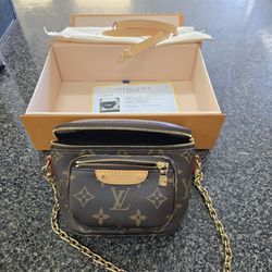 LV Mini Bumbag With Box, Dust Bag & Entrupy Cert
