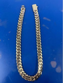 10kt Cuban link chain 390.3g 16MM / 22”