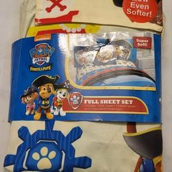 Paw patrol Pirate and Pups Full Sheet Set