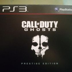 PS3 Call Of Duty: Ghost - PRESTIGE EDITION 