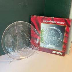 Luminarc Gingerbread House Platter