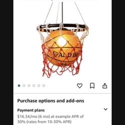 Basketball Light With Basketball Hoop