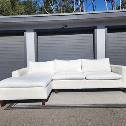 Living Spaces Utopia Cloud Sectional Couch