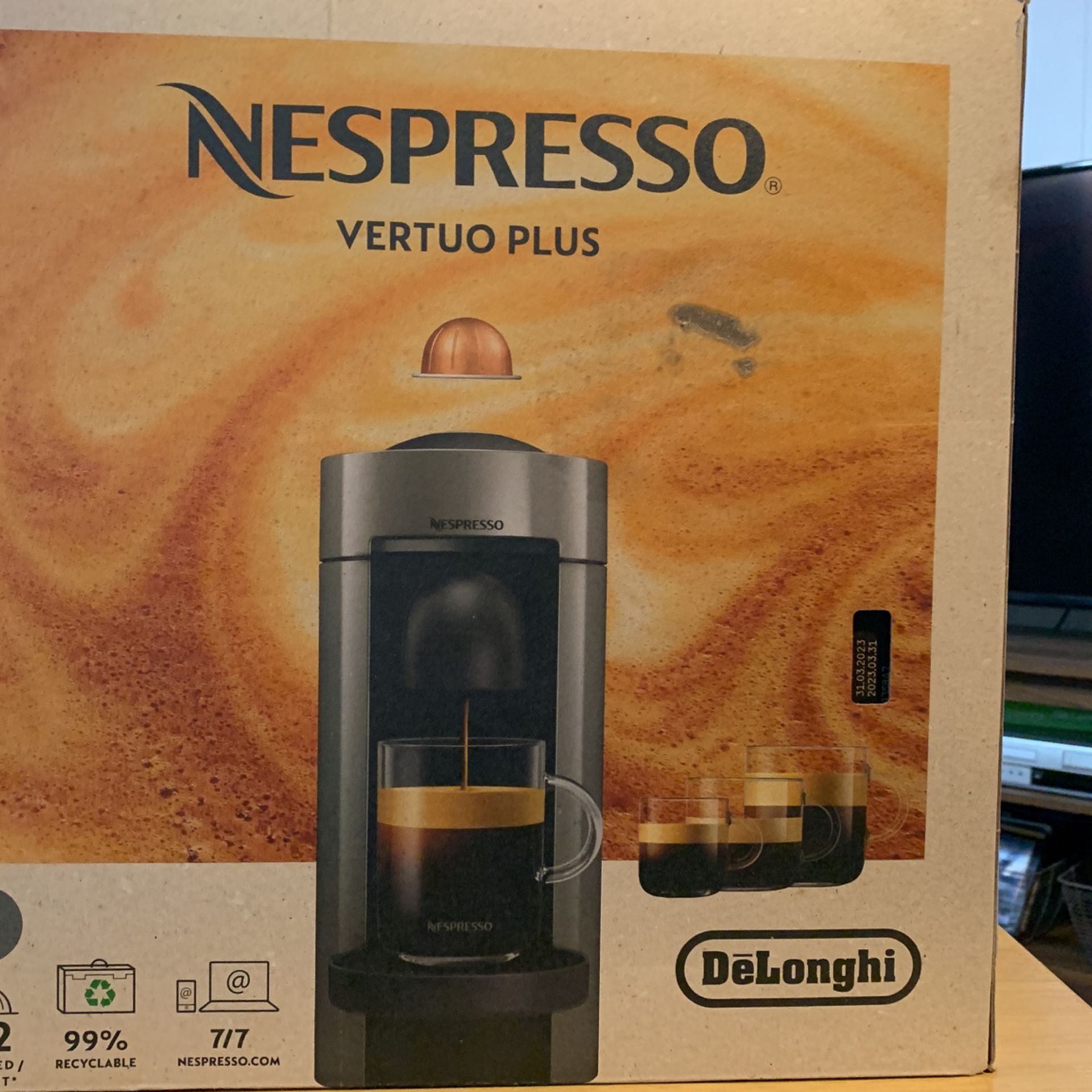 Nespresso Vertuo Plus Coffee Maker