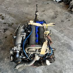MAZDA MIATA 1.6L B6 ENGINE 5 SPEED TRANSMISSION JDM MOTOR B6-ZE 1(contact info removed)