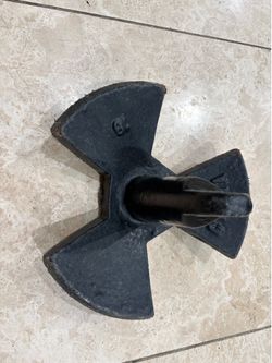 Heavy duty boat 18lb mushroom anchor