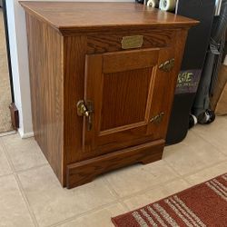 Wood Side Table / Night Stand 
