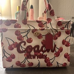 Coach Cherry Tote 26
