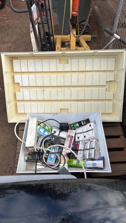 Flood tray plus lamp n lights