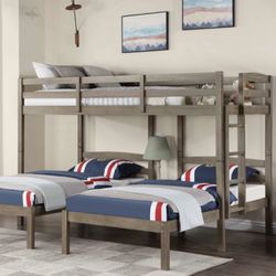 Bunk Bed Frame And Mattresses 
