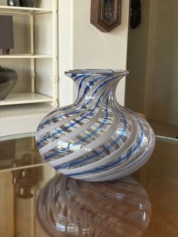 Large Hand Blown Vase