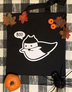 Halloween Trick Or Treat Bag Glow In The Dark Superhero Ghost