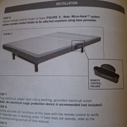Adjustable BED by Renew from Sears w/remote