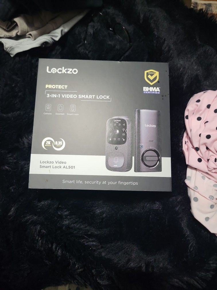 Lockzo 3 In 1 Video Smart Lock 