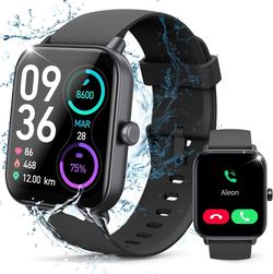 Smart Watch Fitness Tracker, 1.8" Touch Screen Smartwatch,24/7 Heart Rate, Blood Oxygen Tracking,100+ Sport Modes,Smart Watches for Women iOS and Andr