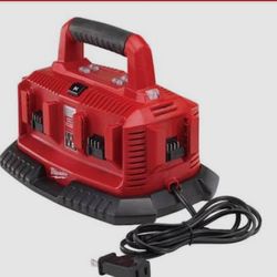 MILWAUKEE 18-Volt Lithium-Ion 6-Port Sequential Battery Charger
