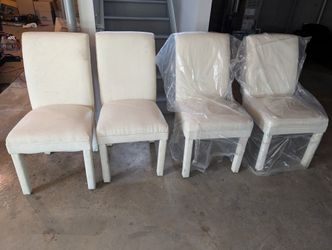 4 Fabric Chairs