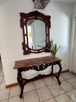 Mirror & Table Set