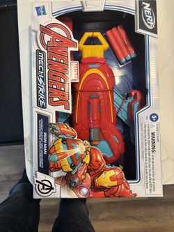 Nerf Avengers Mech Strike  Iron Man 