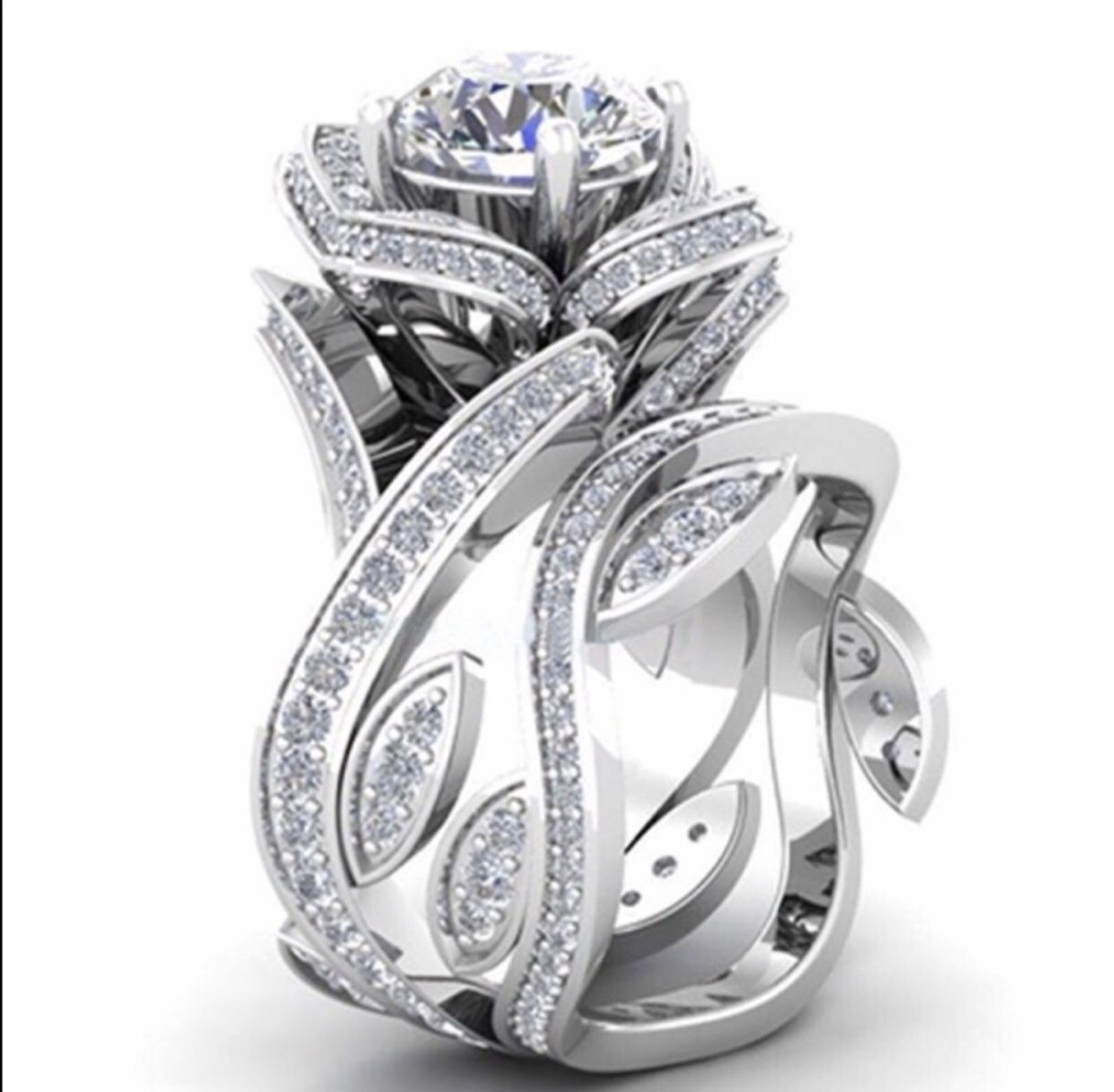 New wedding ring set engagement ring