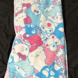Hello kitty And Friends blanket 