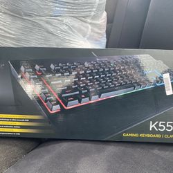 Corsair k55 RGB Gaming Mechanical Keyboard