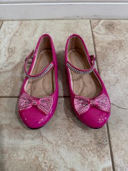 Girls Pink Dress Shoes Toddler Size 2