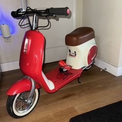 Razor Pocket Mod Petite Euro-Style Electric Scooter - Red