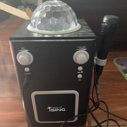 Disco Ball Karaoke With Mic
