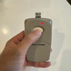 Multi-Code Remote Transmitter (300MHz) for Gate and Garage Door Opener Remotes