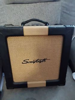 I have three guitar amps they all work $40 a piece one of the sawtooth the other one's a dinosaur and the other one is a Ibanez  they are all guitar a