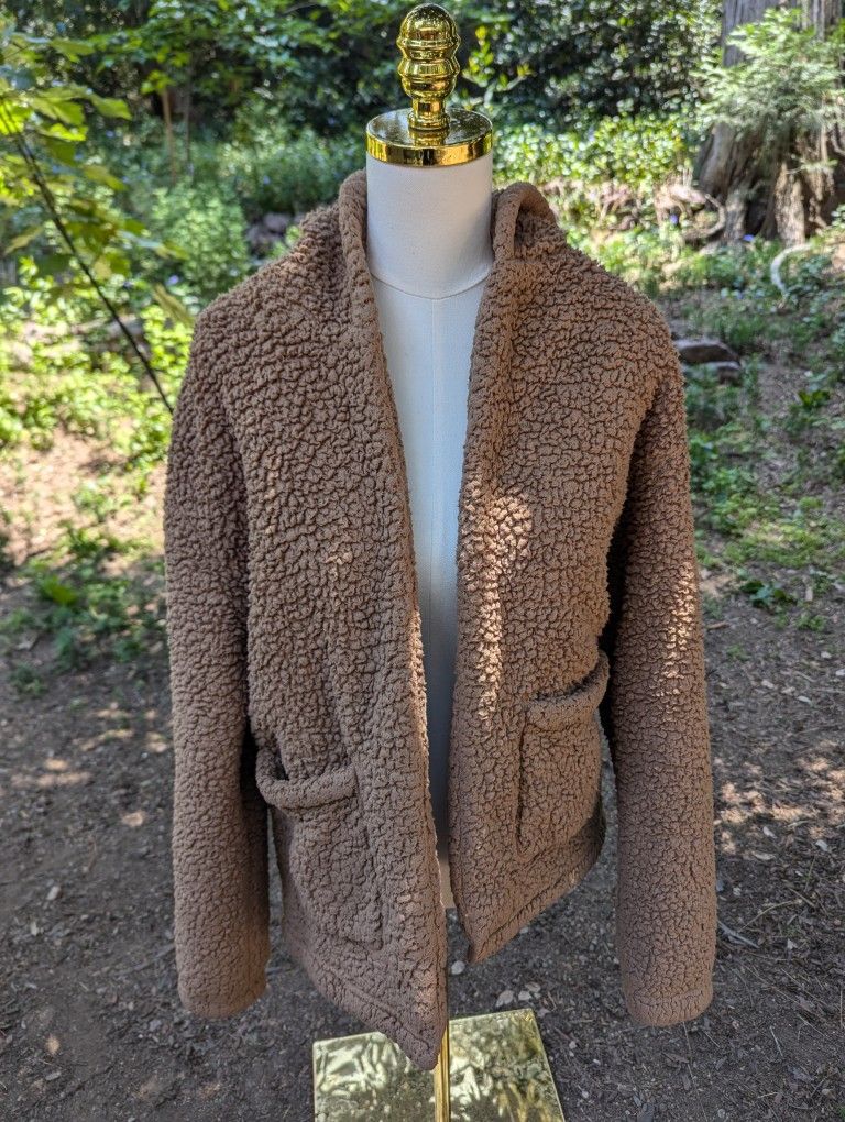 Hollister Teddy Brown Small Sherpa
