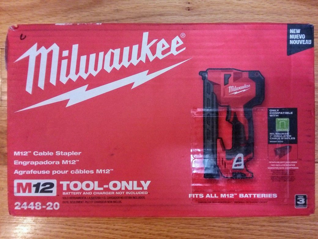 Milwaukee M12 Cable Stapler