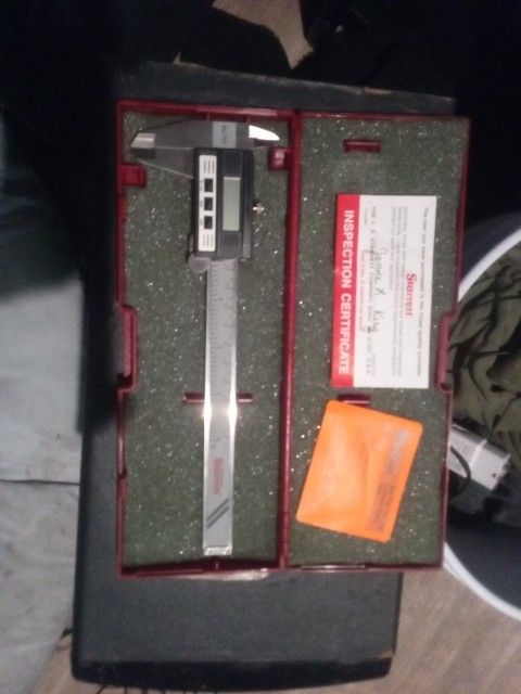 New Starrett 721A-6 6in Digital Caliper 