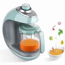 Baby Food Maker Blender and Steamer, Multi Food Processor for Nutritious, Green