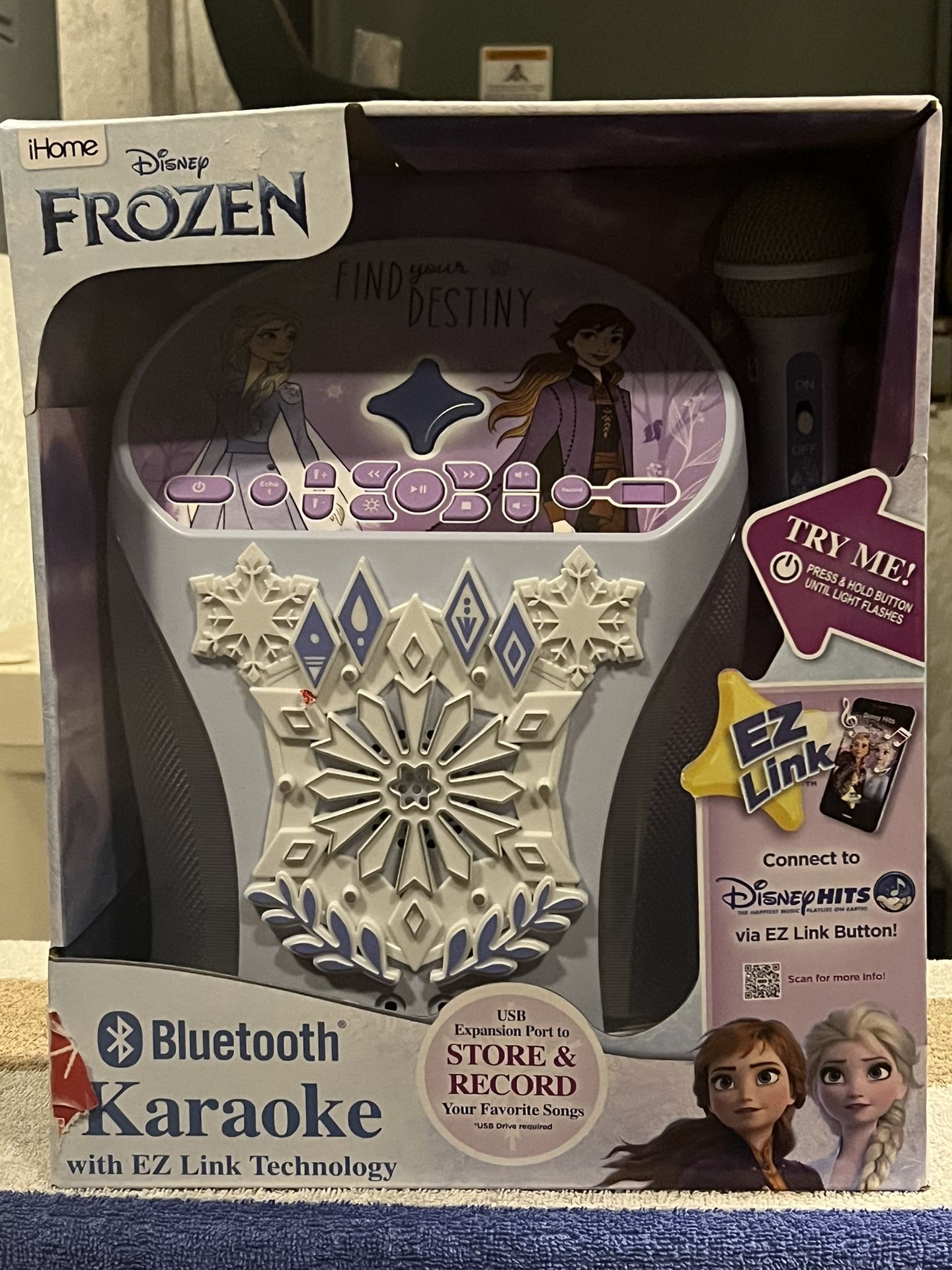Frozen karaoke machine