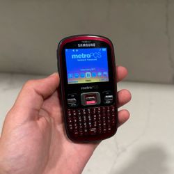 Vintage 2009 Samsung Freeform metroPCS Cell Phone (SCH-R350)