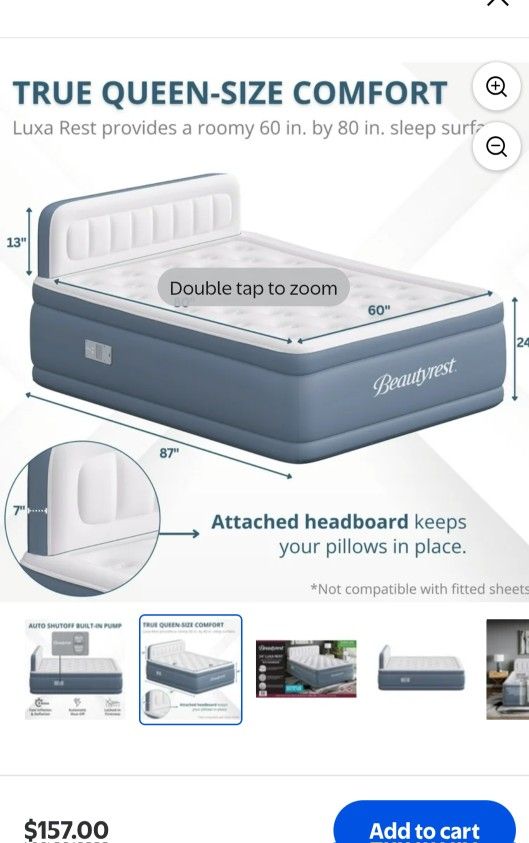 air bed/ air mattress 