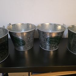 Metal Dogfish Head beer bucket