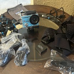 GoPro Like 4k Action Camera Full Bundle With Offical GoPro Accessories 